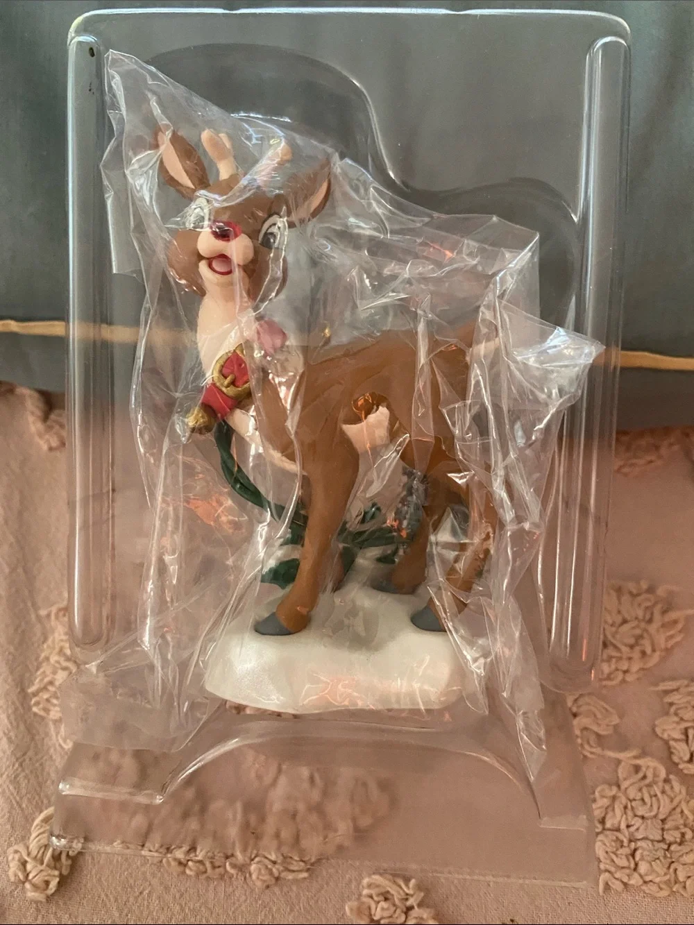 Hallmark Rudolph Red-Nosed Reindeer Ornament - Brown & Red